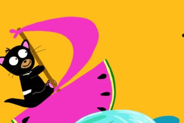 Tasmanian Devil Sets Sail - Banner